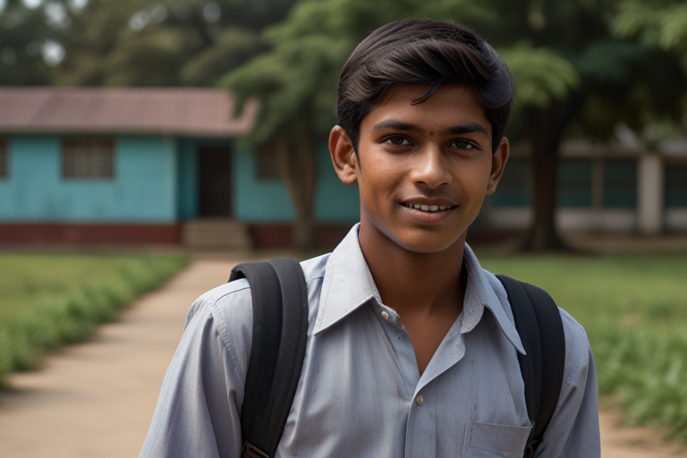 Arjun Patel, Class 10 Science student at Delhi Public School guided by Vision Growth